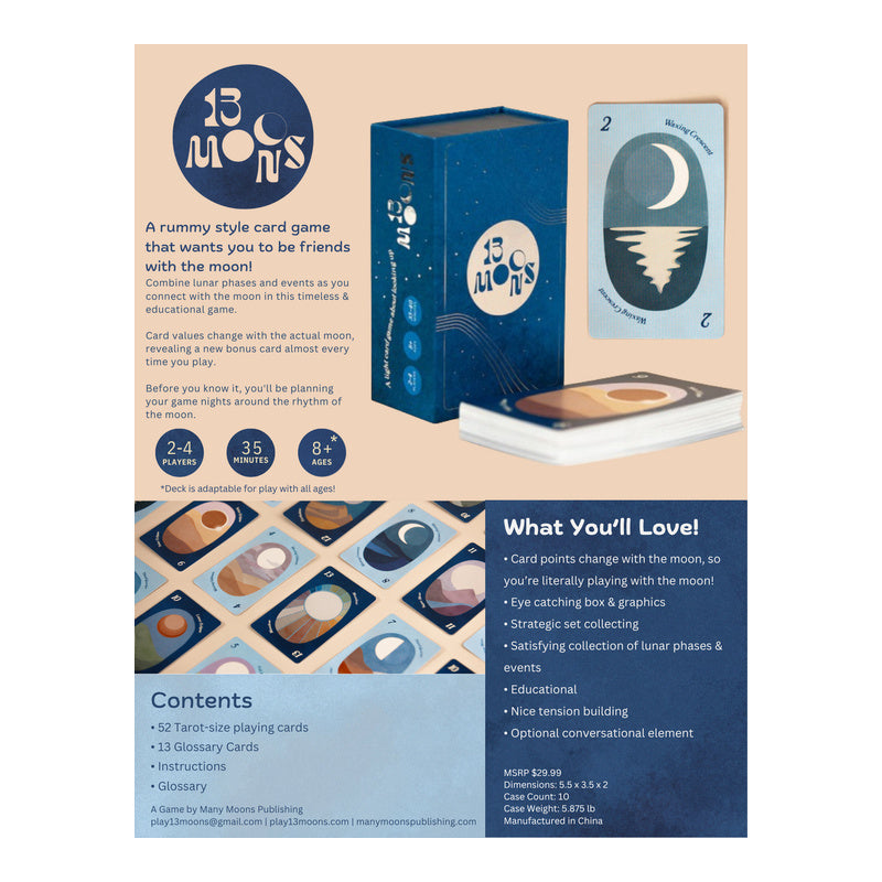 13 Moons a Celestial Adventure Card Game