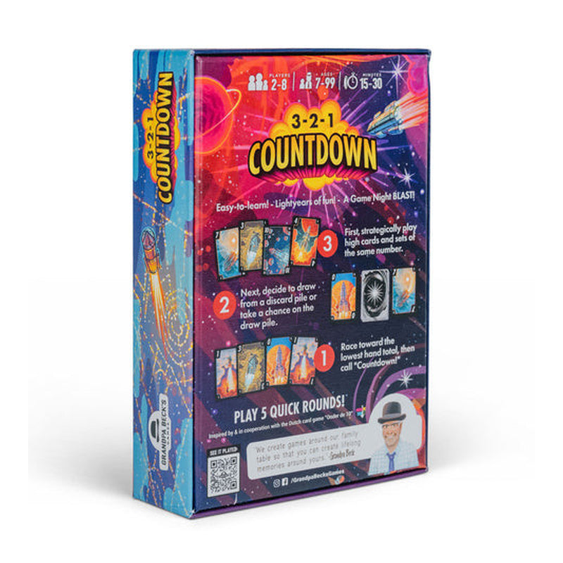 3-2-1 Countdown Strategy Board Game