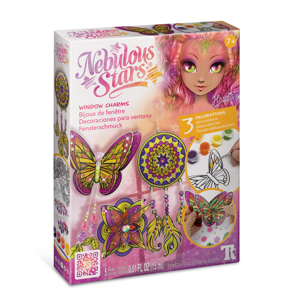 Nebulous Stars Multicolor Window Charms