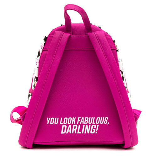 Incredibles Edna Mode "No Capes" Print Mini Backpack